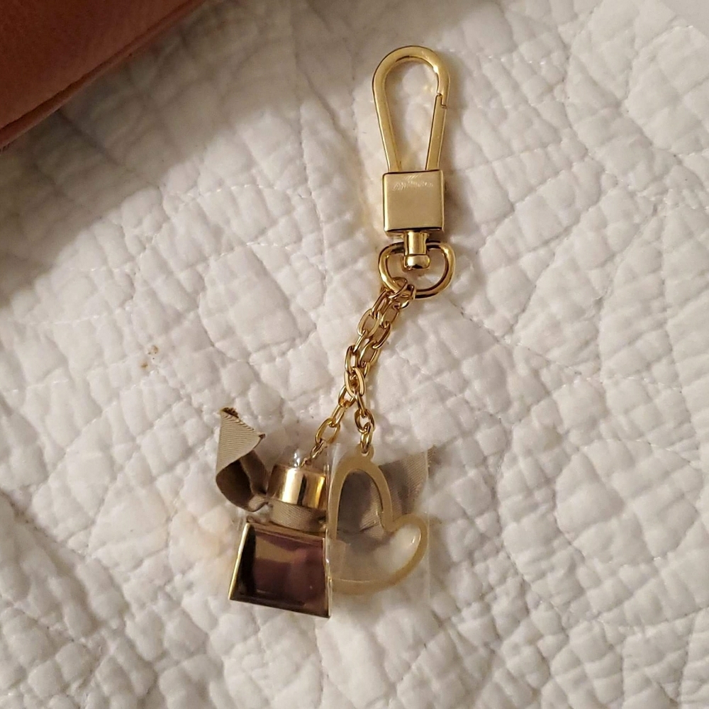 BURBERRY bag charm